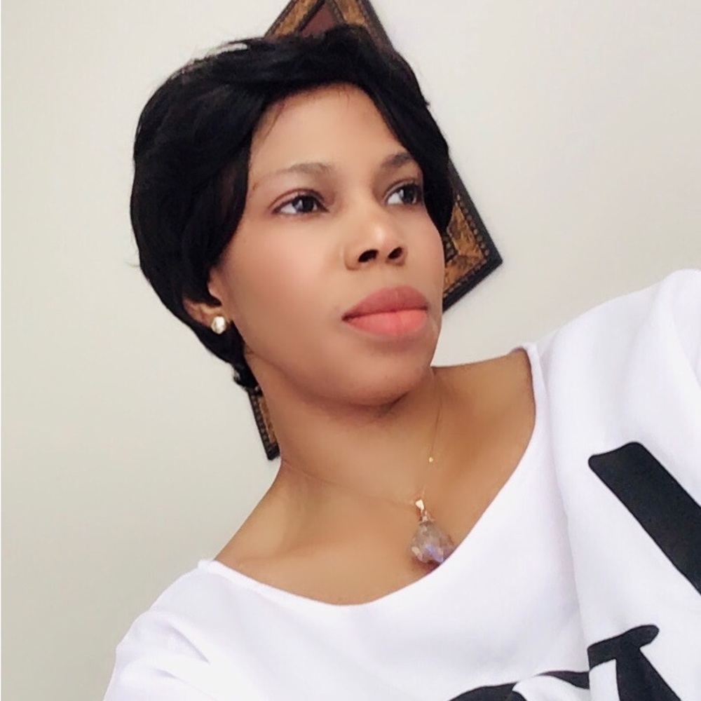 Human Hair No Lace Human Wig With Bang Black